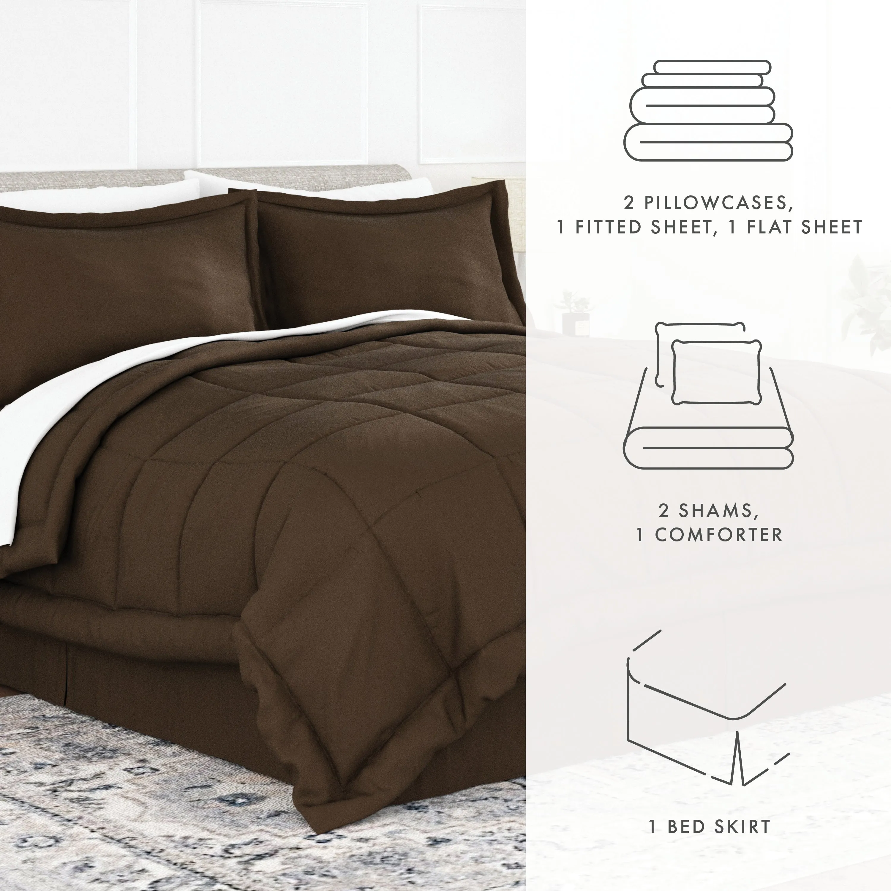 8-Piece Down-Alternative Comforter Set (Sale)