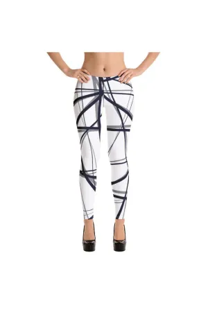 Abstract Lines Leggings