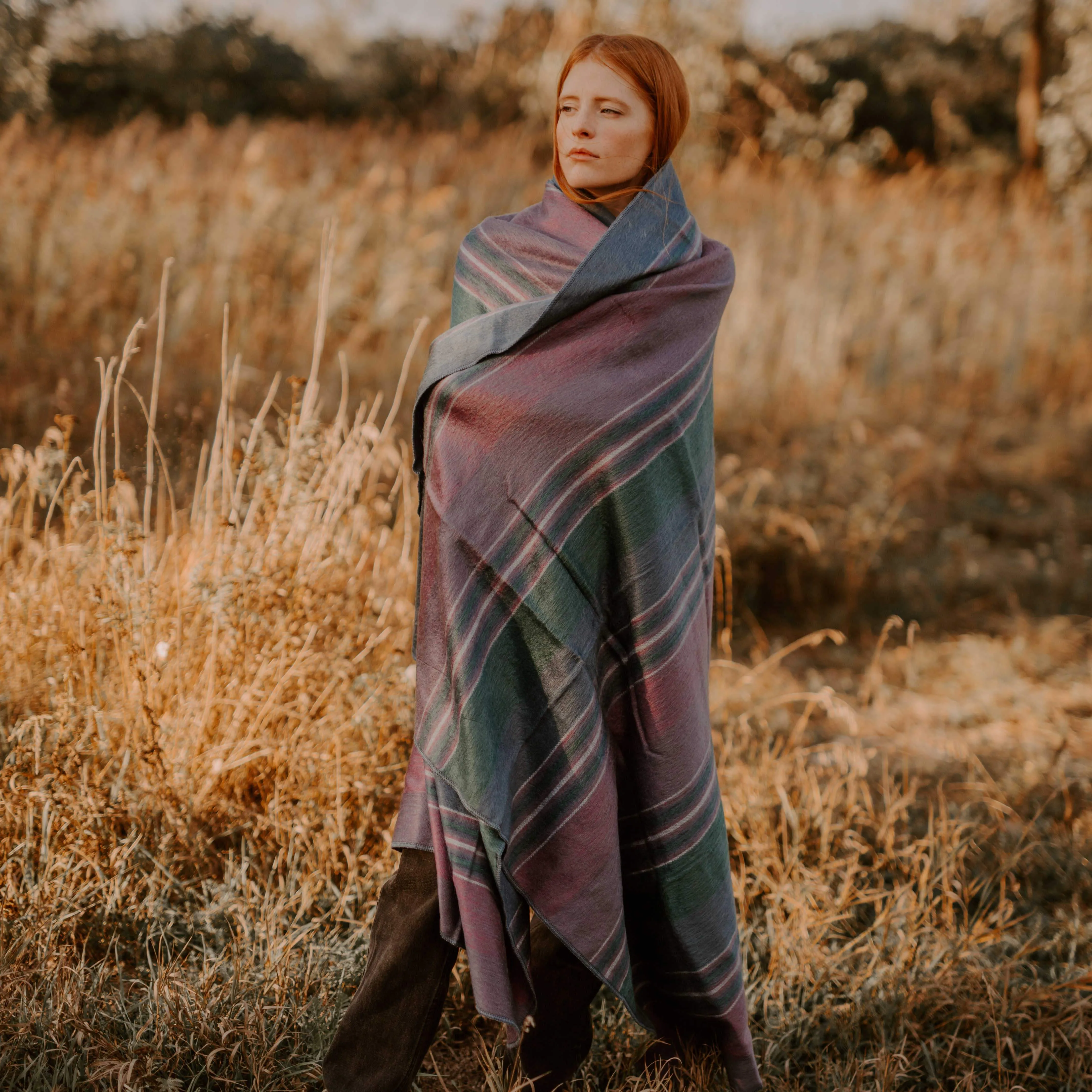 Alpaca Throw Blanket - Istanbul