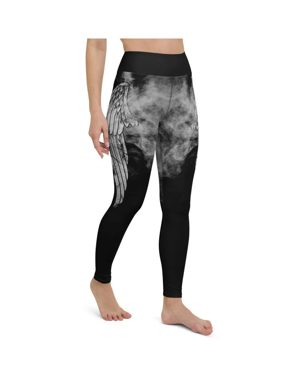 Angel Wing Yoga Pants