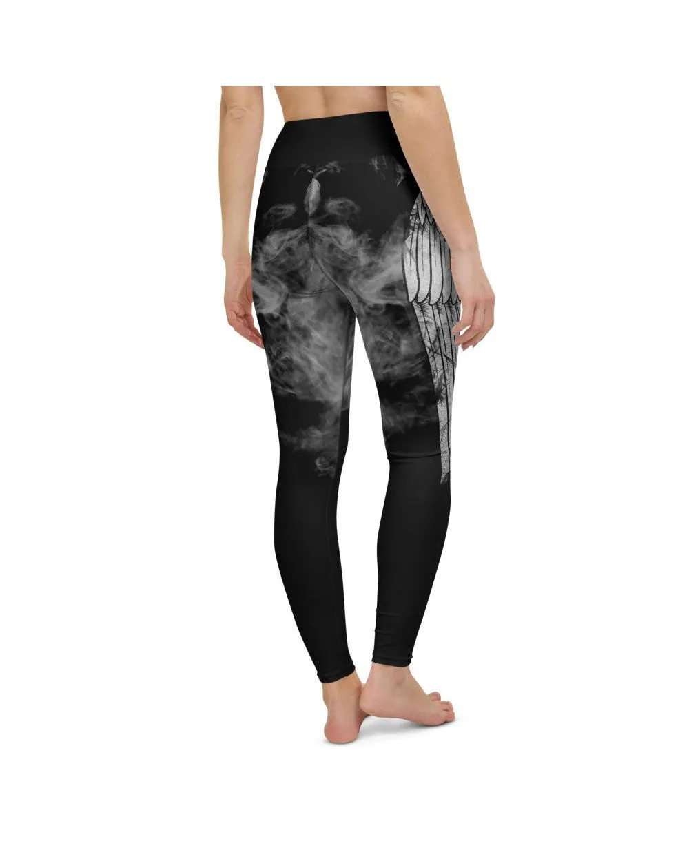 Angel Wing Yoga Pants