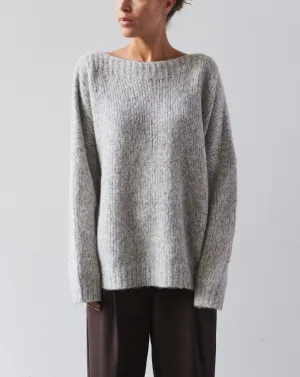 Atelier Delphine Tere Sweater Melange, Water Sky