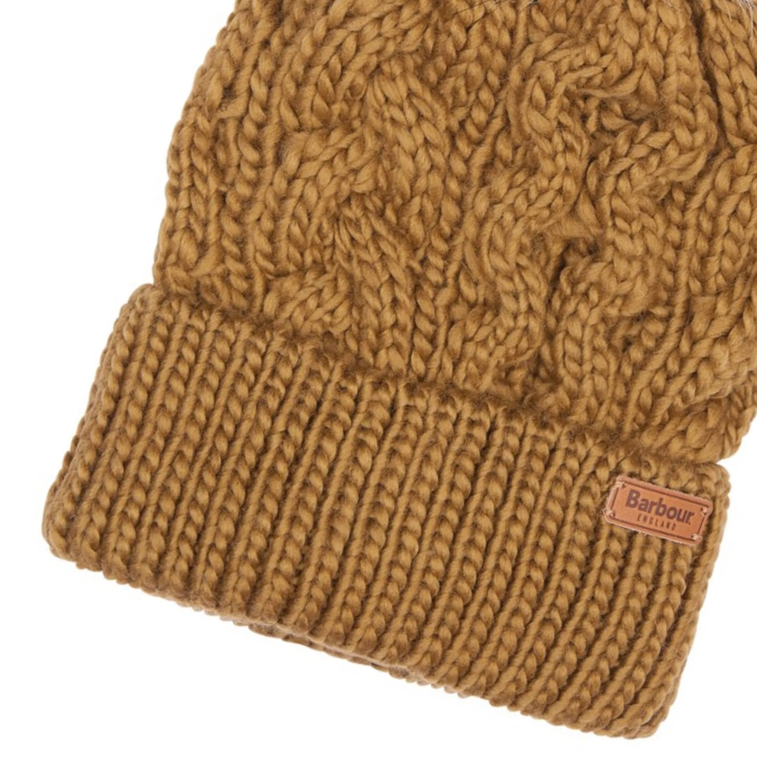 BARBOUR PENSHAW CABLE-KNIT BEANIE LHA0386 - Trench