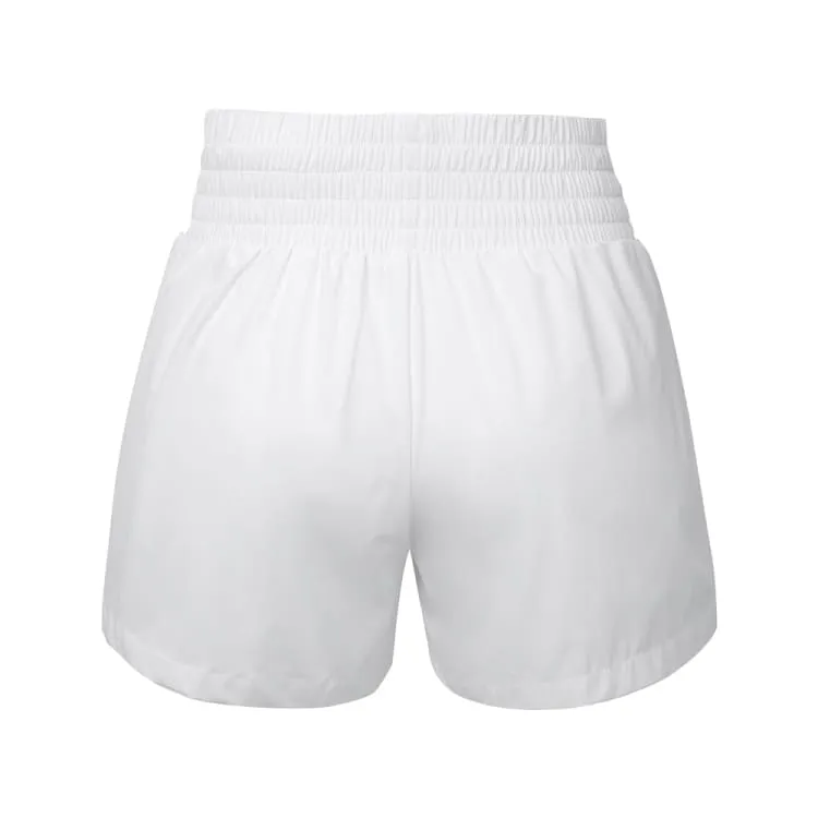 Barrel Women Essential HW Leggings Shorts-WHITE