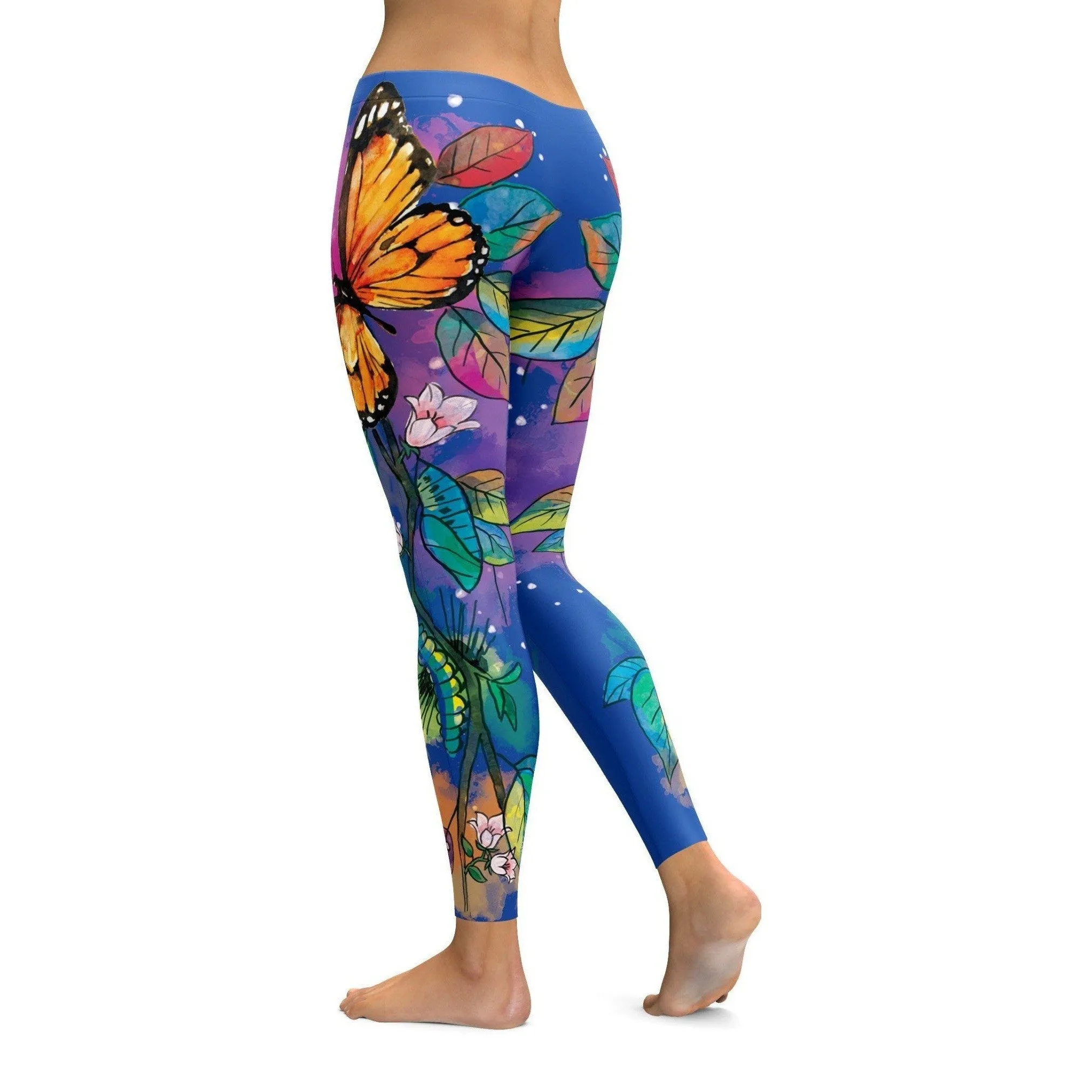 Blue Metamorphosis Leggings