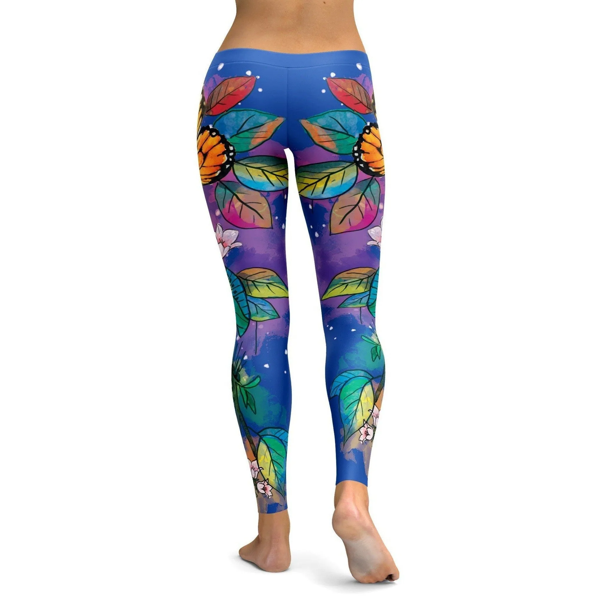 Blue Metamorphosis Leggings