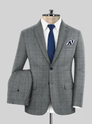 Caccioppoli Alnar Glen Gray Wool Suit