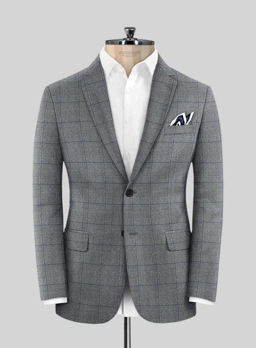 Caccioppoli Alnar Glen Gray Wool Suit