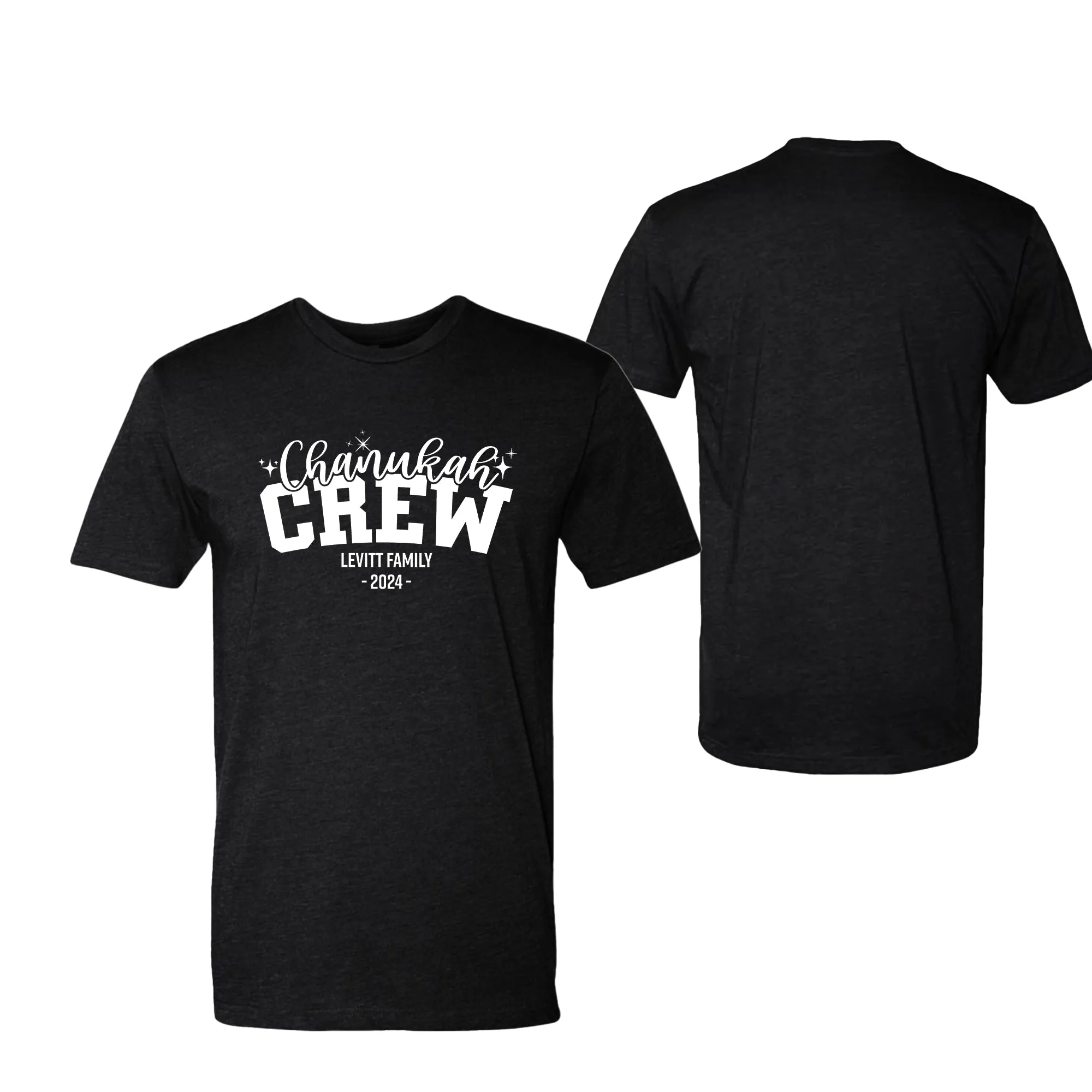 Chanukah Crew - Personalized Tshirt (Unisex)