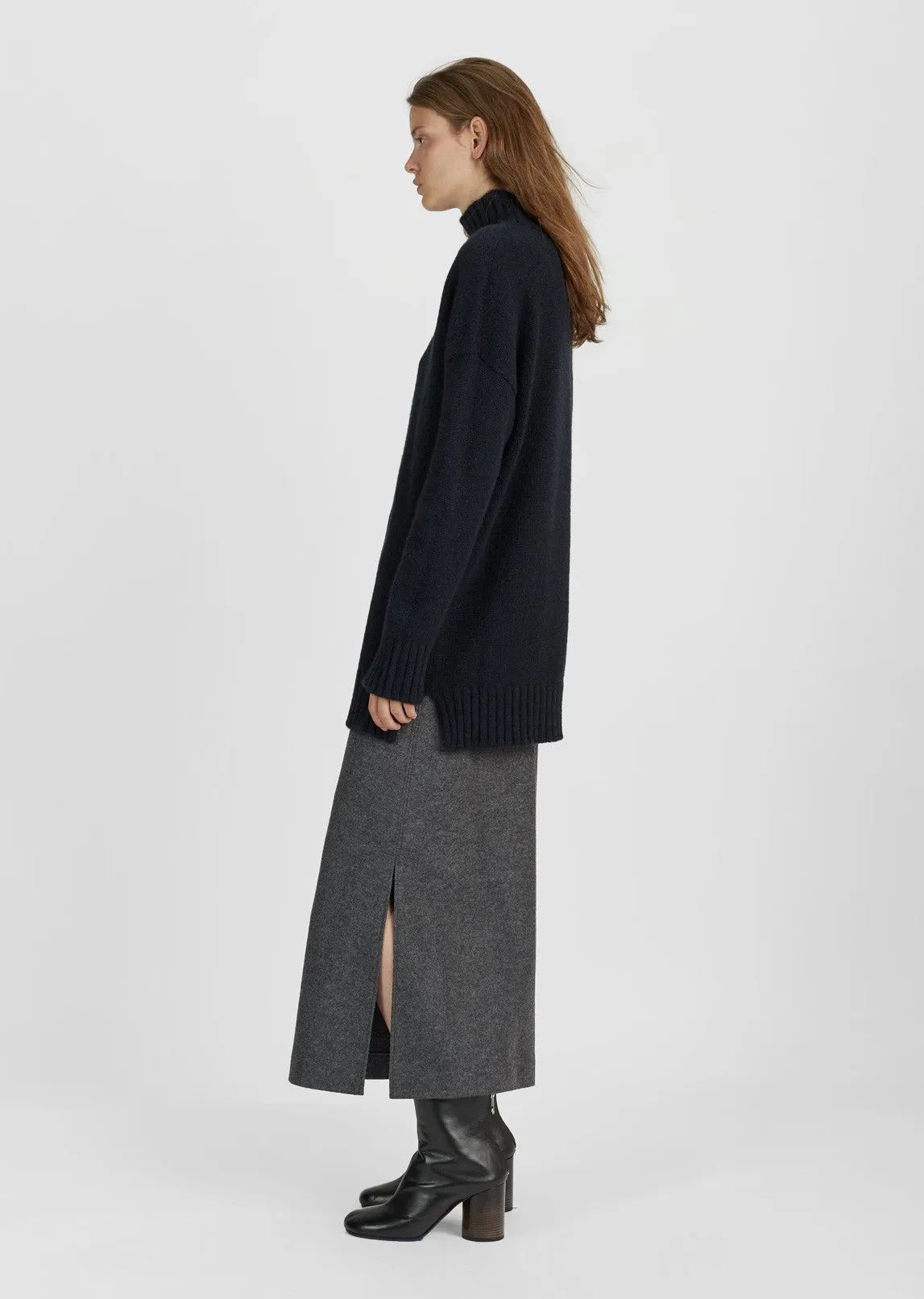 Chunky Cashmere Turtleneck