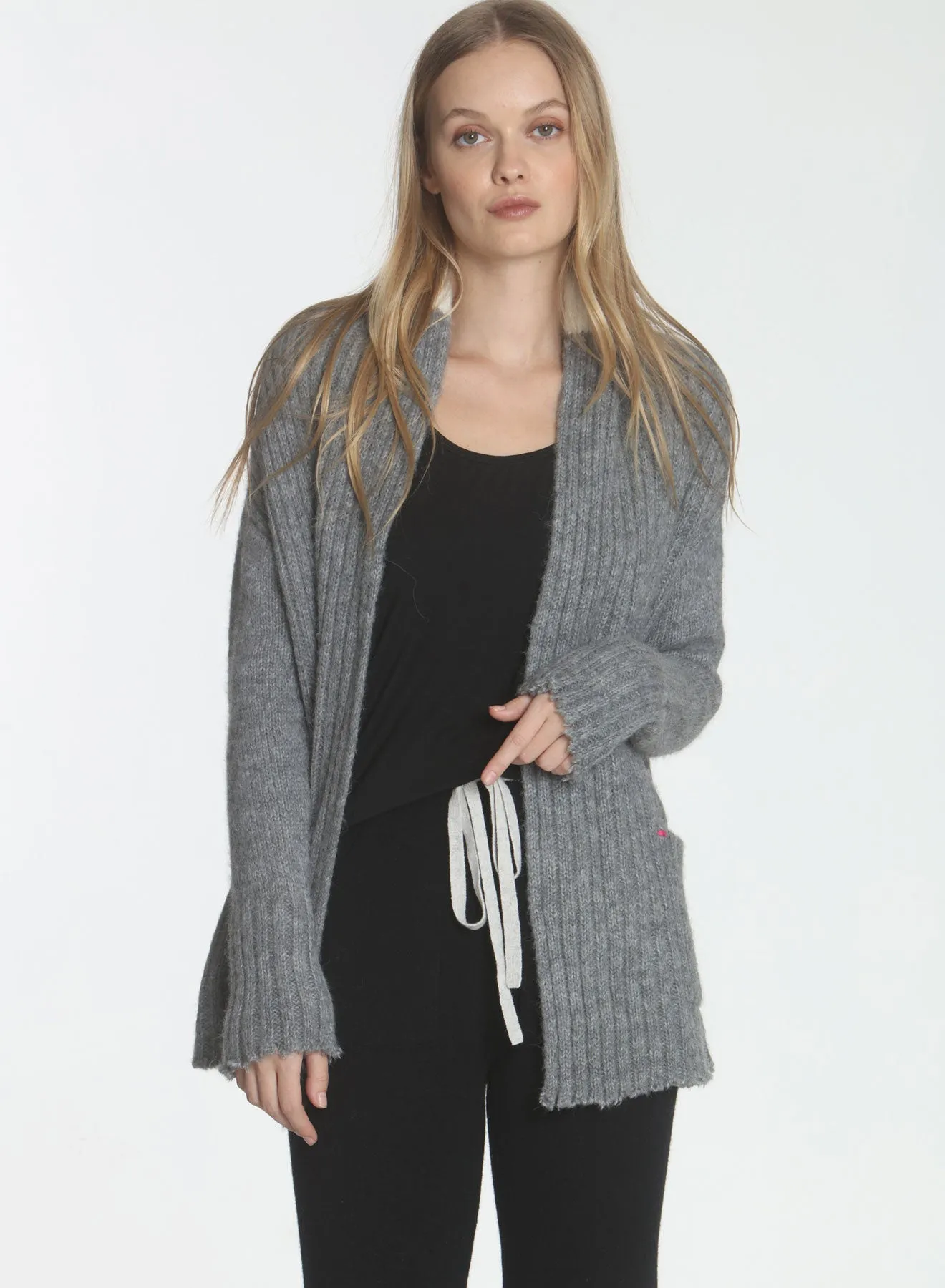 Coco Cozy Cardigan - Grey