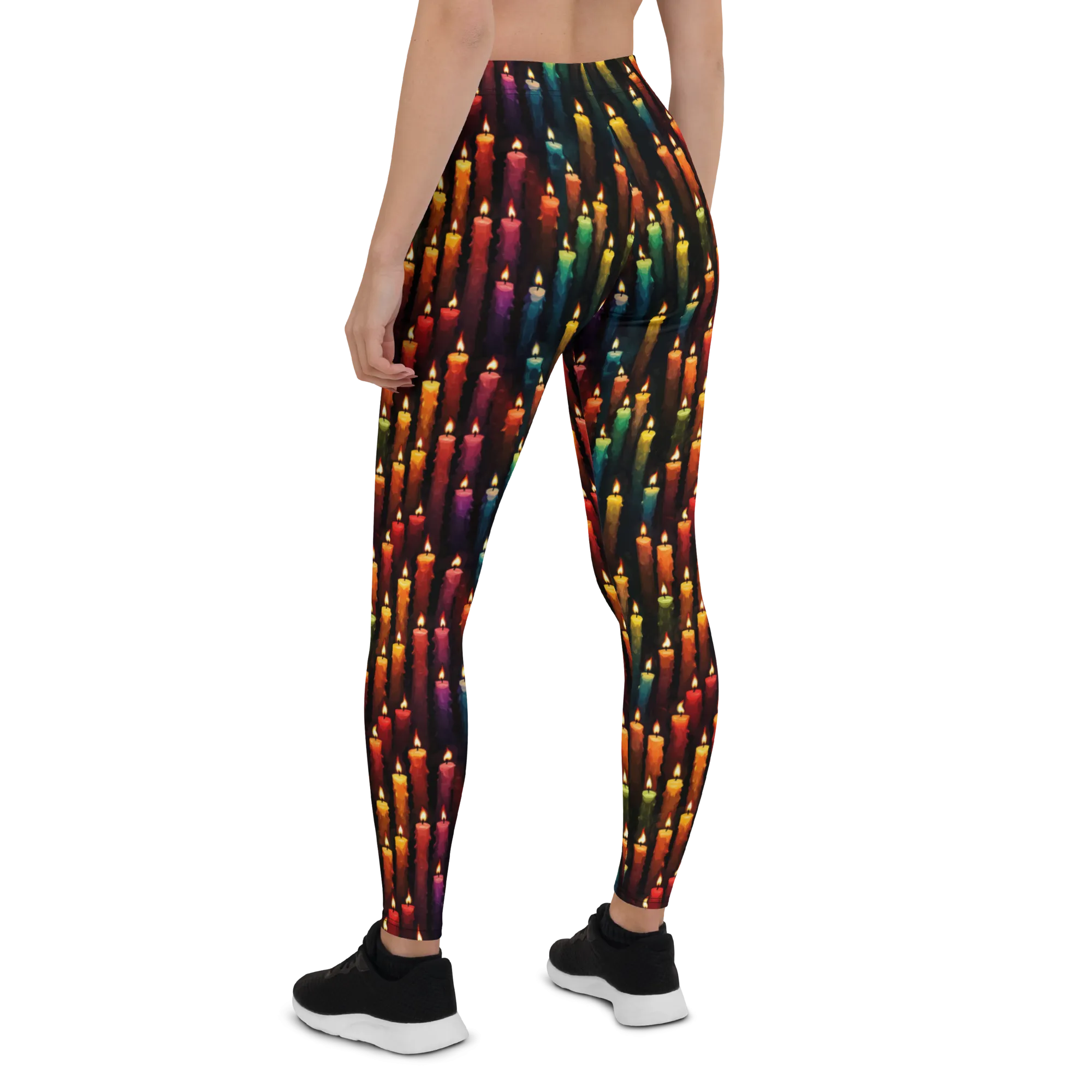 Colorful Candle Leggings