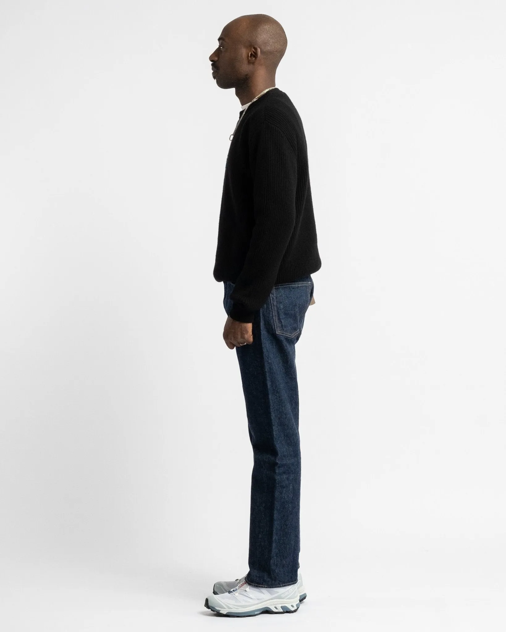 Crewneck Long Sleeve Cashmere Black