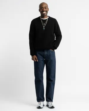 Crewneck Long Sleeve Cashmere Black