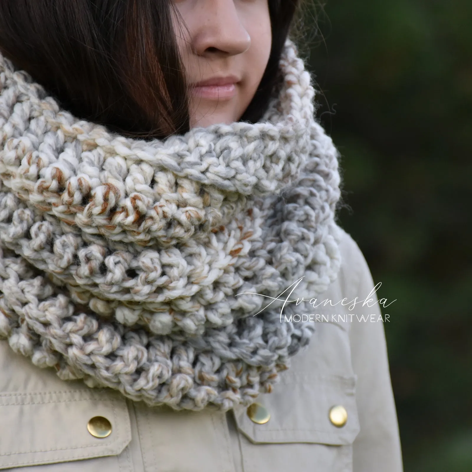 Crochet Chunky Scarf | THE NEWPORT