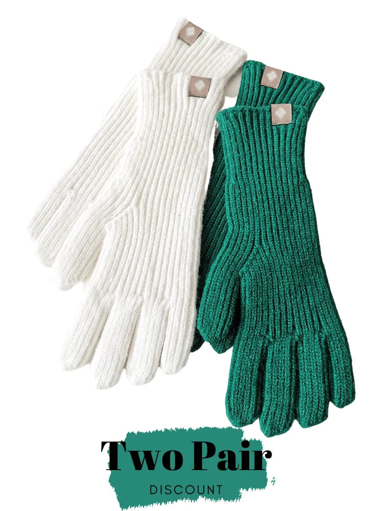 Elegant Warm Women's Touchscreen Gloves - In 10 Chic Colors!