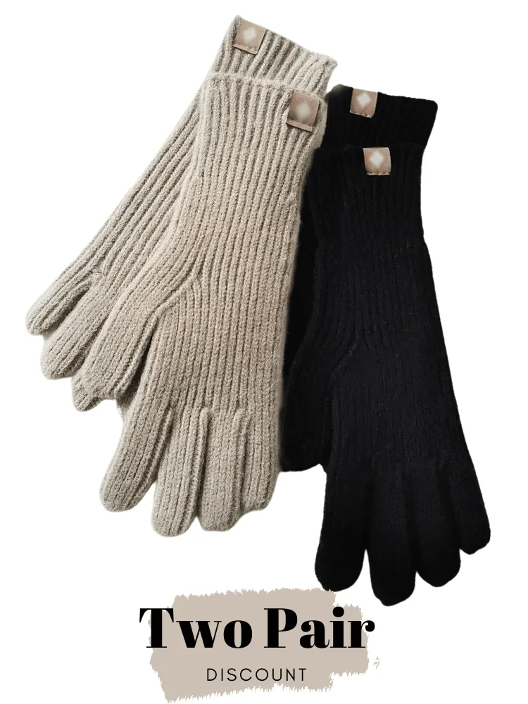 Elegant Warm Women's Touchscreen Gloves - In 10 Chic Colors!