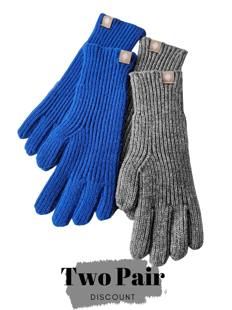 Elegant Warm Women's Touchscreen Gloves - In 10 Chic Colors!