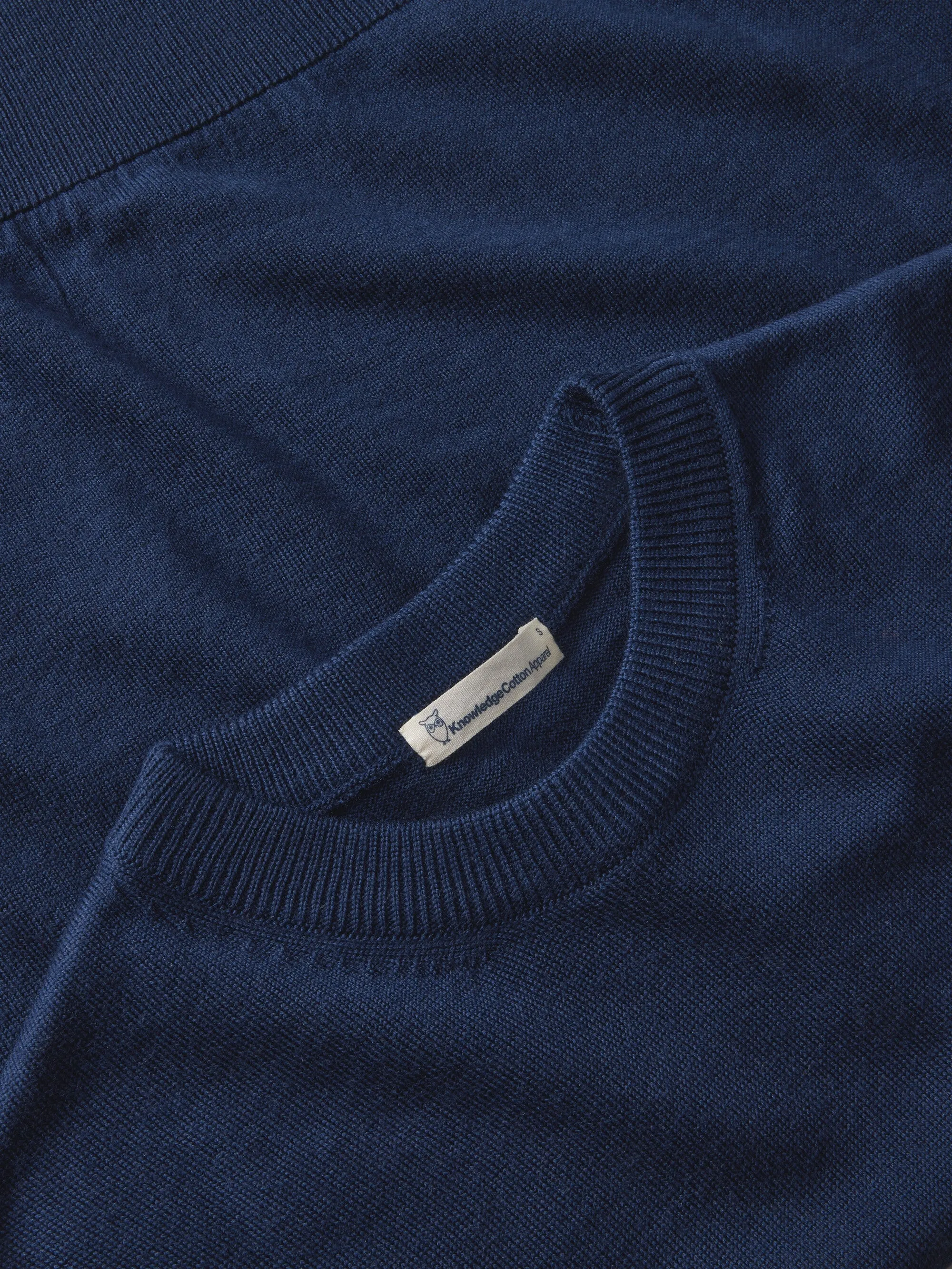 Fine merino crew neck - RWS - Total Eclipse