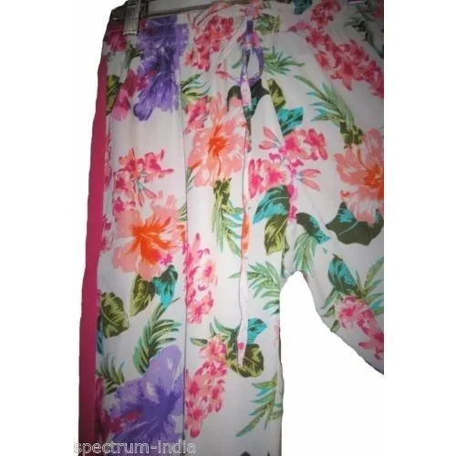 Floral Pants - Pink Floral