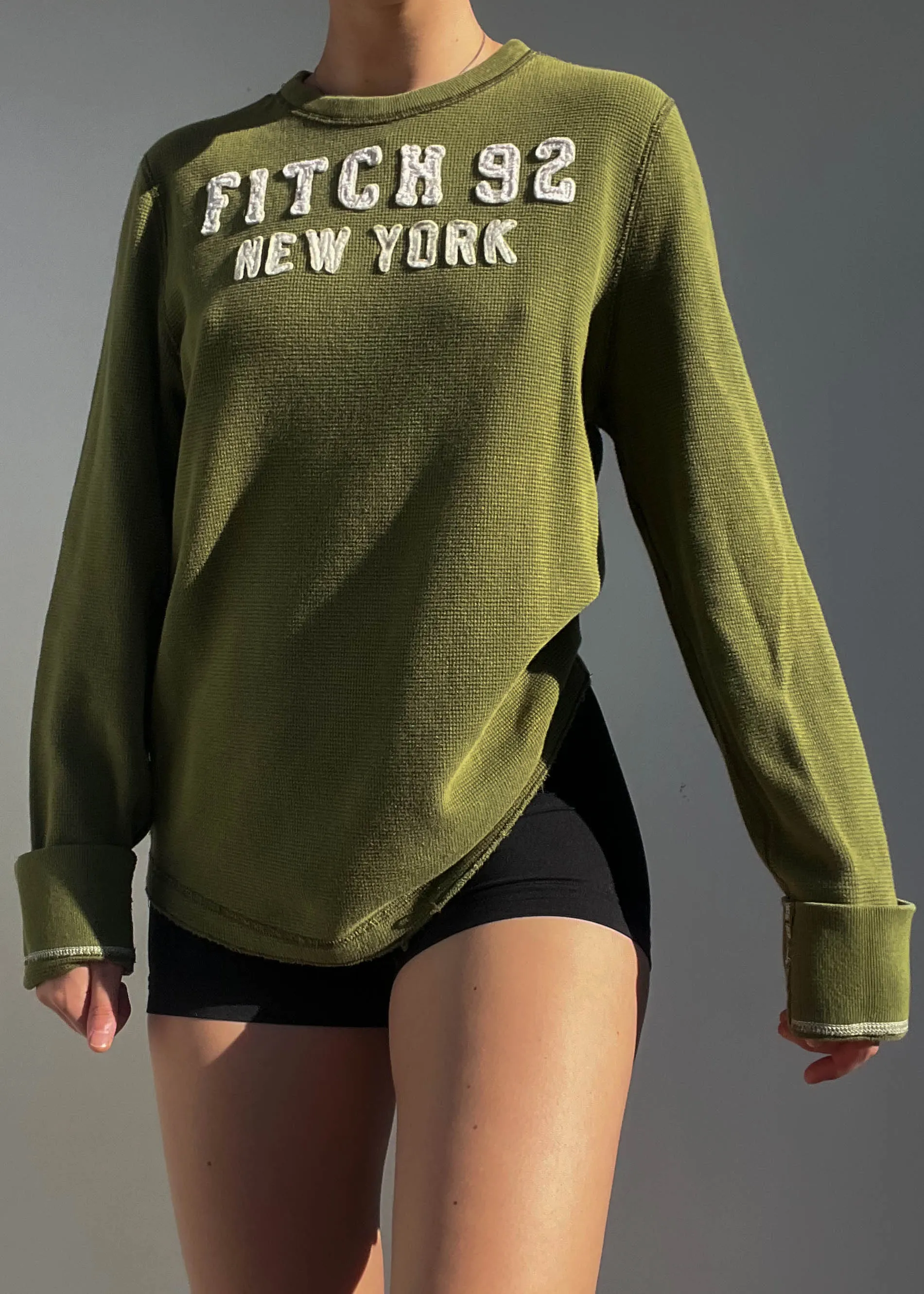 Green Abercrombie Thermal (M-L)