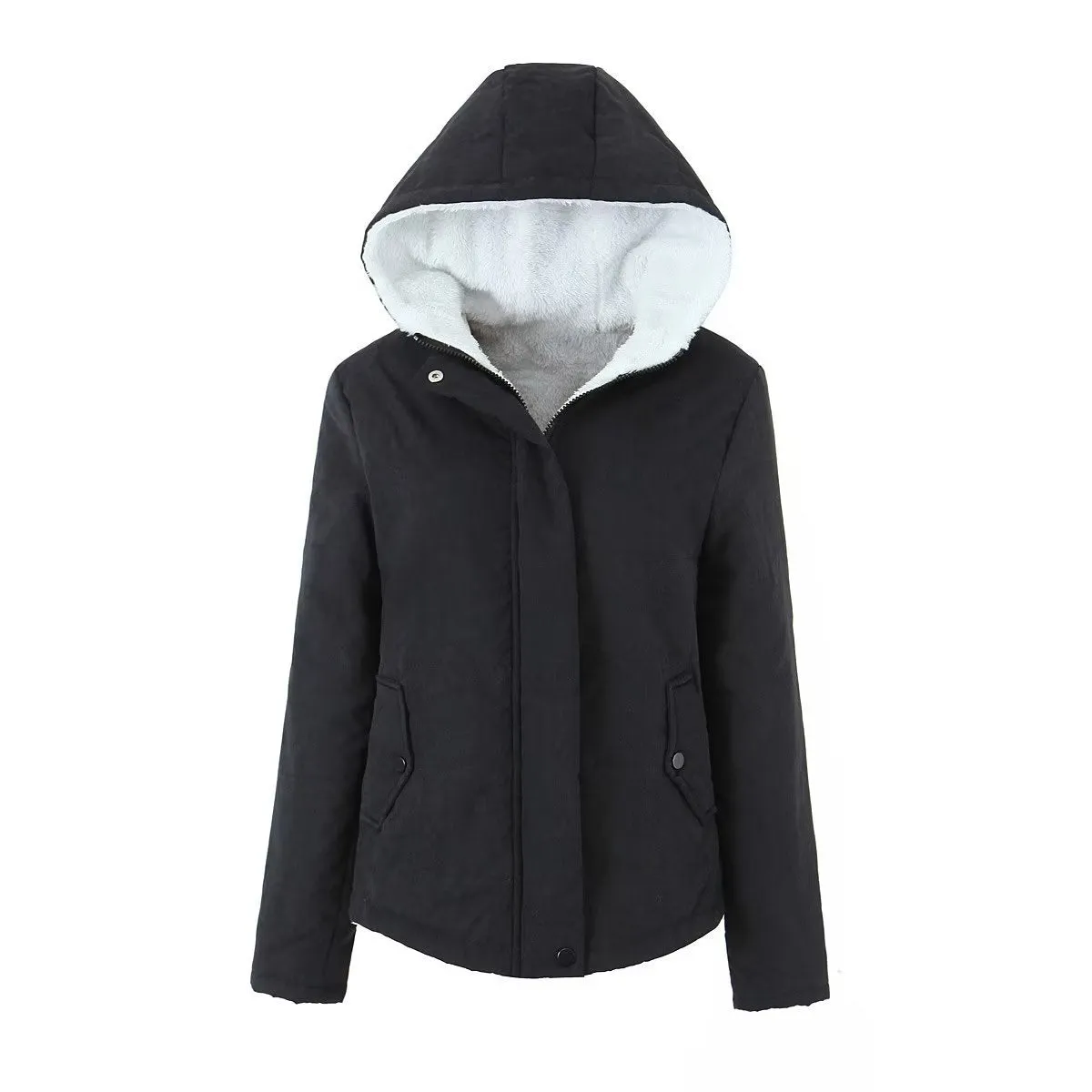 Hooded Cotton-Padded Jacket