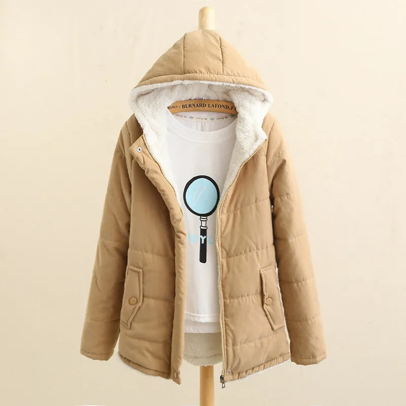 Hooded Cotton-Padded Jacket