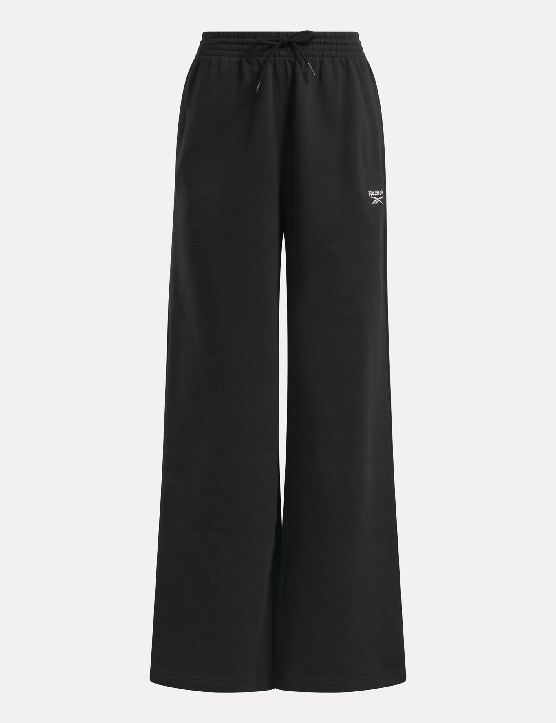 Identity Fleece Wide Leg Pants - Black