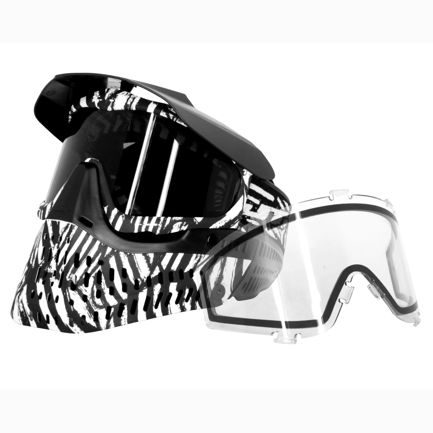 JT Proflex LE Zebra w/ Clear and Smoke Lens