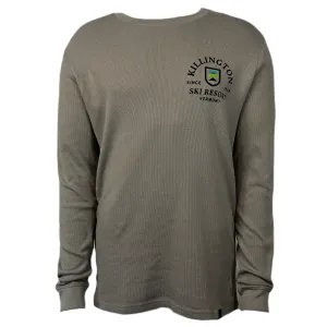 Killington Logo Shield Info Thermal Long Sleeve Tee