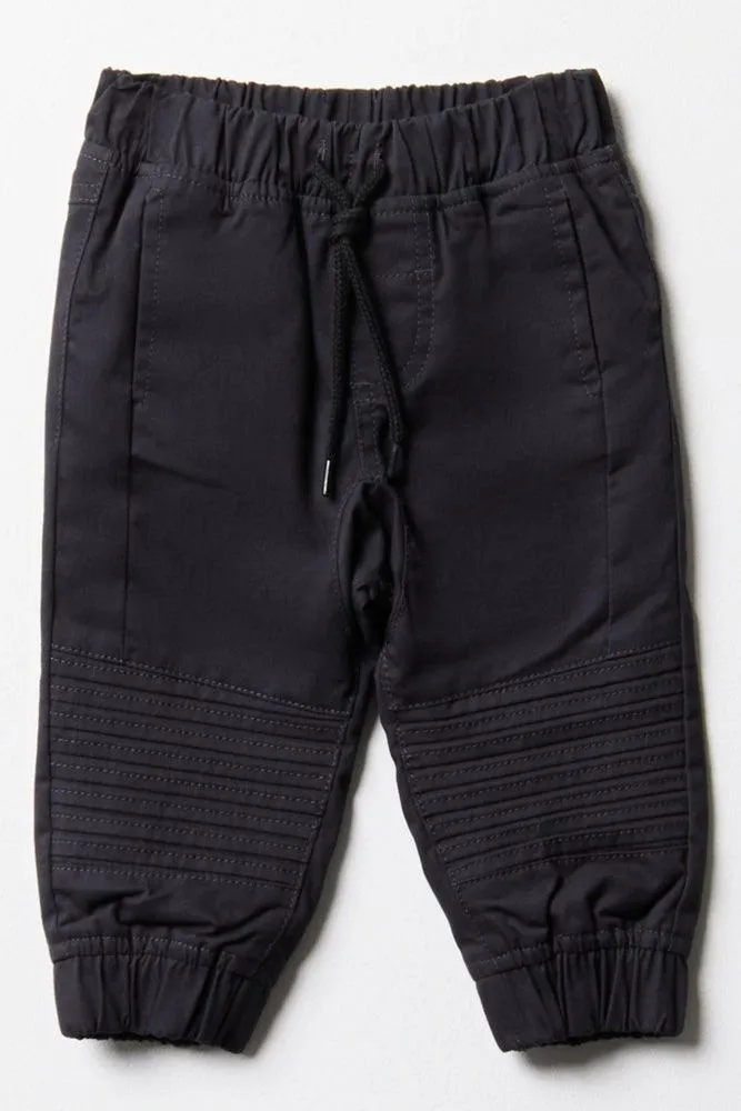 Lined Jogger Pants Black