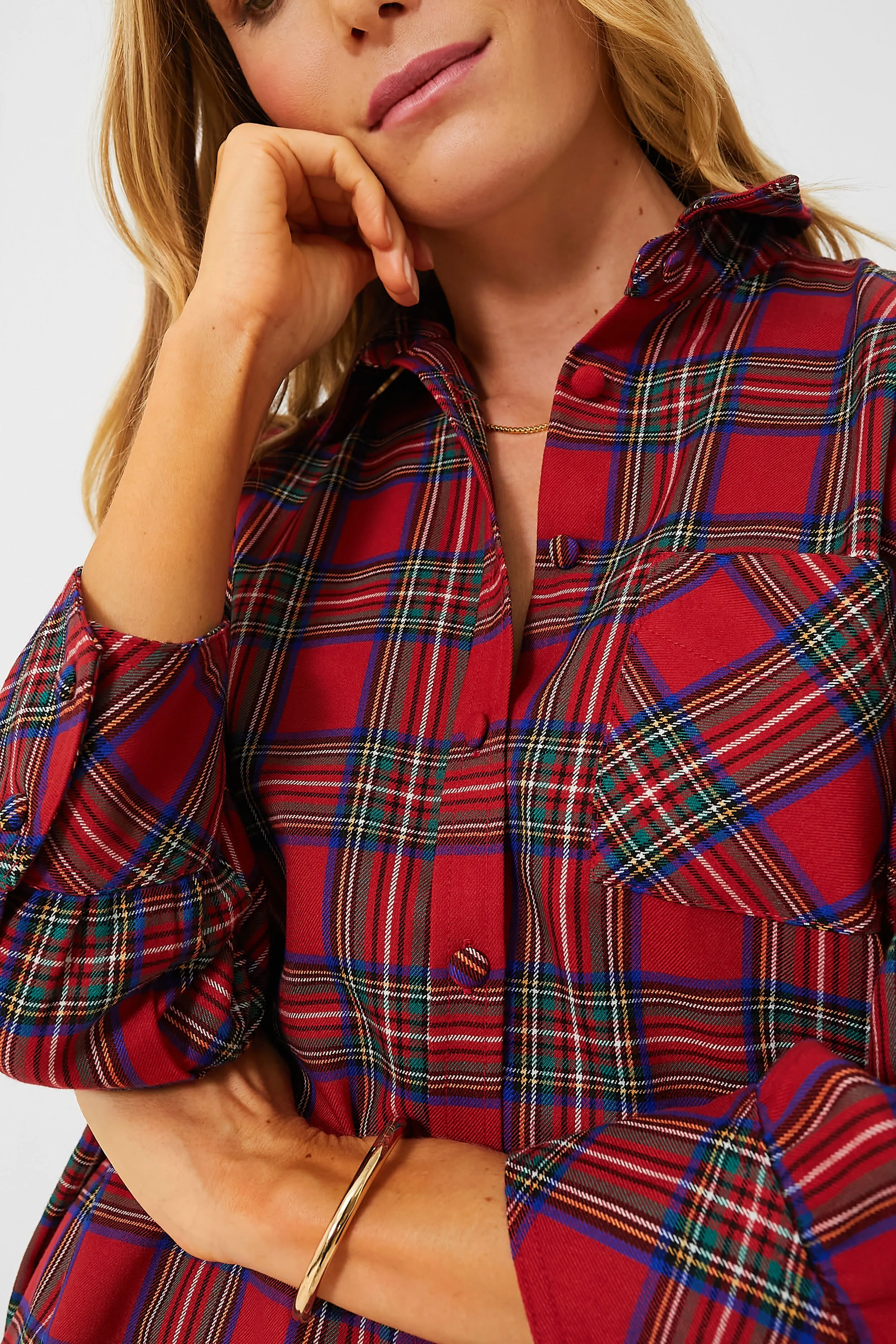 MacLeod Plaid Button Down Shirt