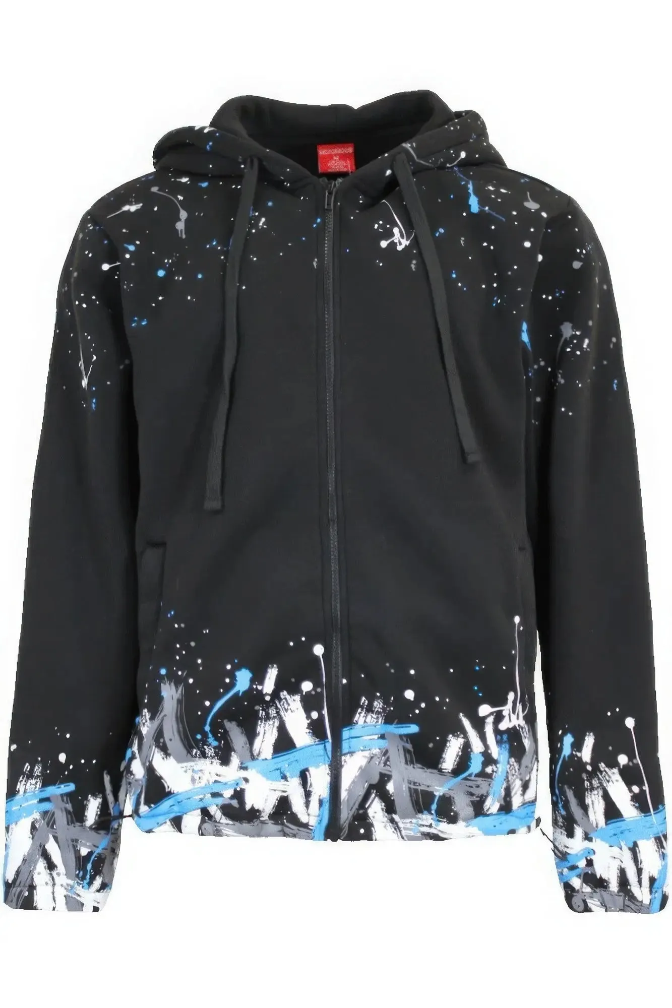 Men's Paint Splatter Fleece Set comfortable fleece outfit