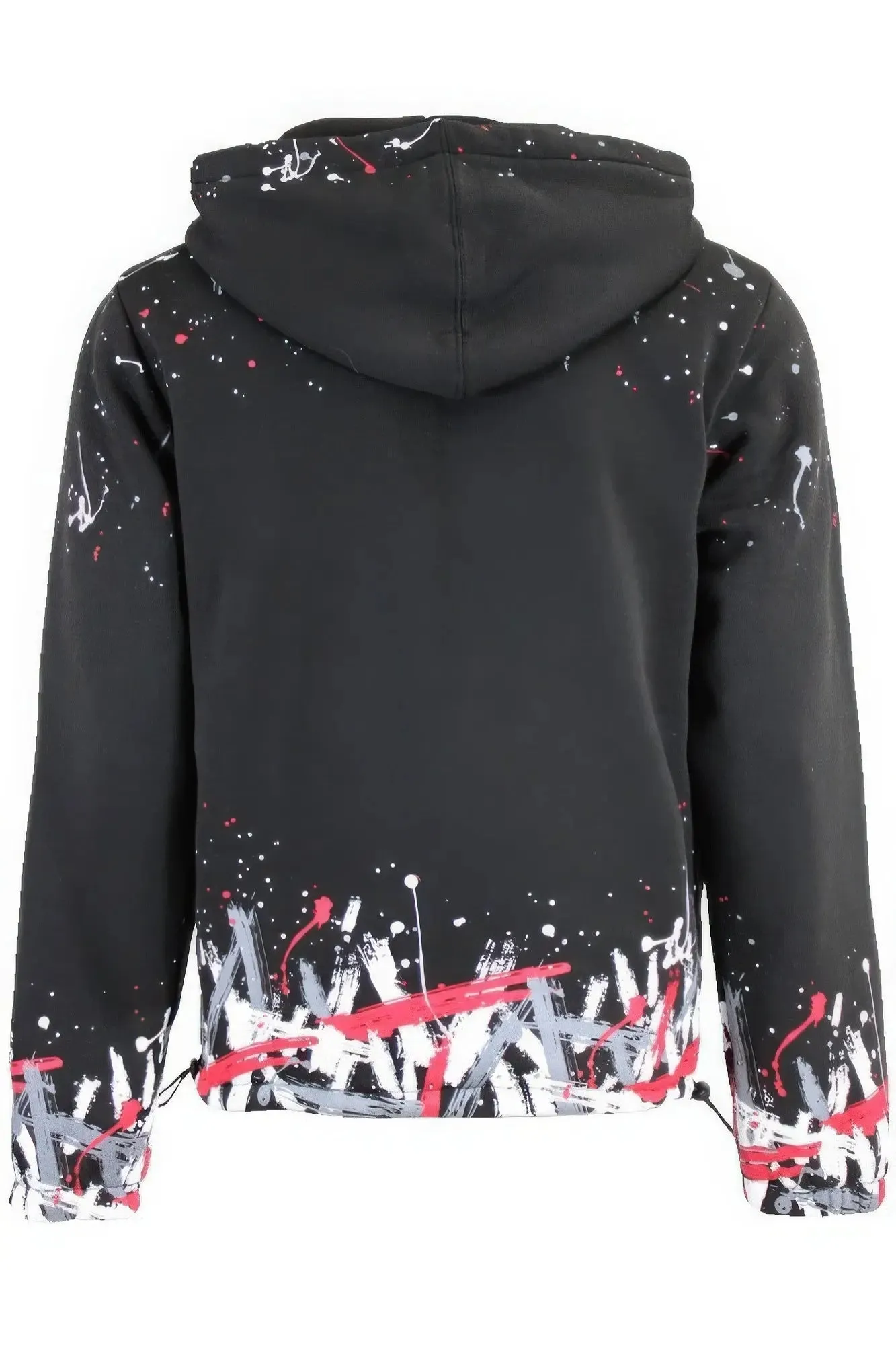 Men's Paint Splatter Fleece Set comfortable fleece outfit