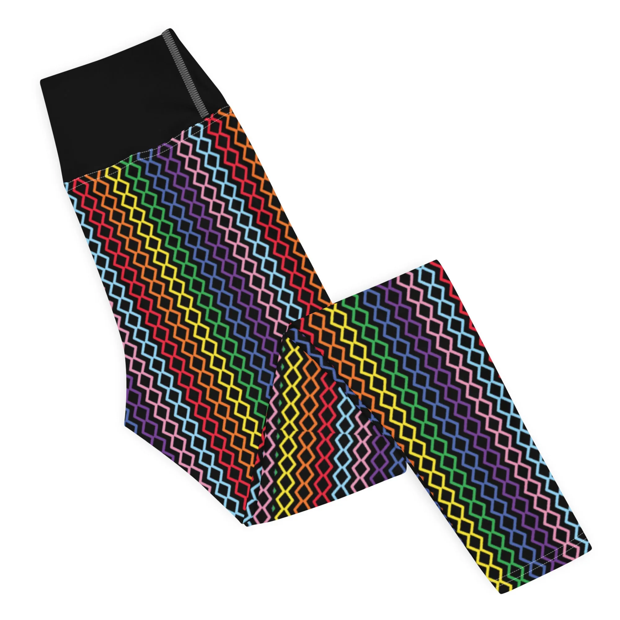 Modern Rainbow Women's Yoga Leggings