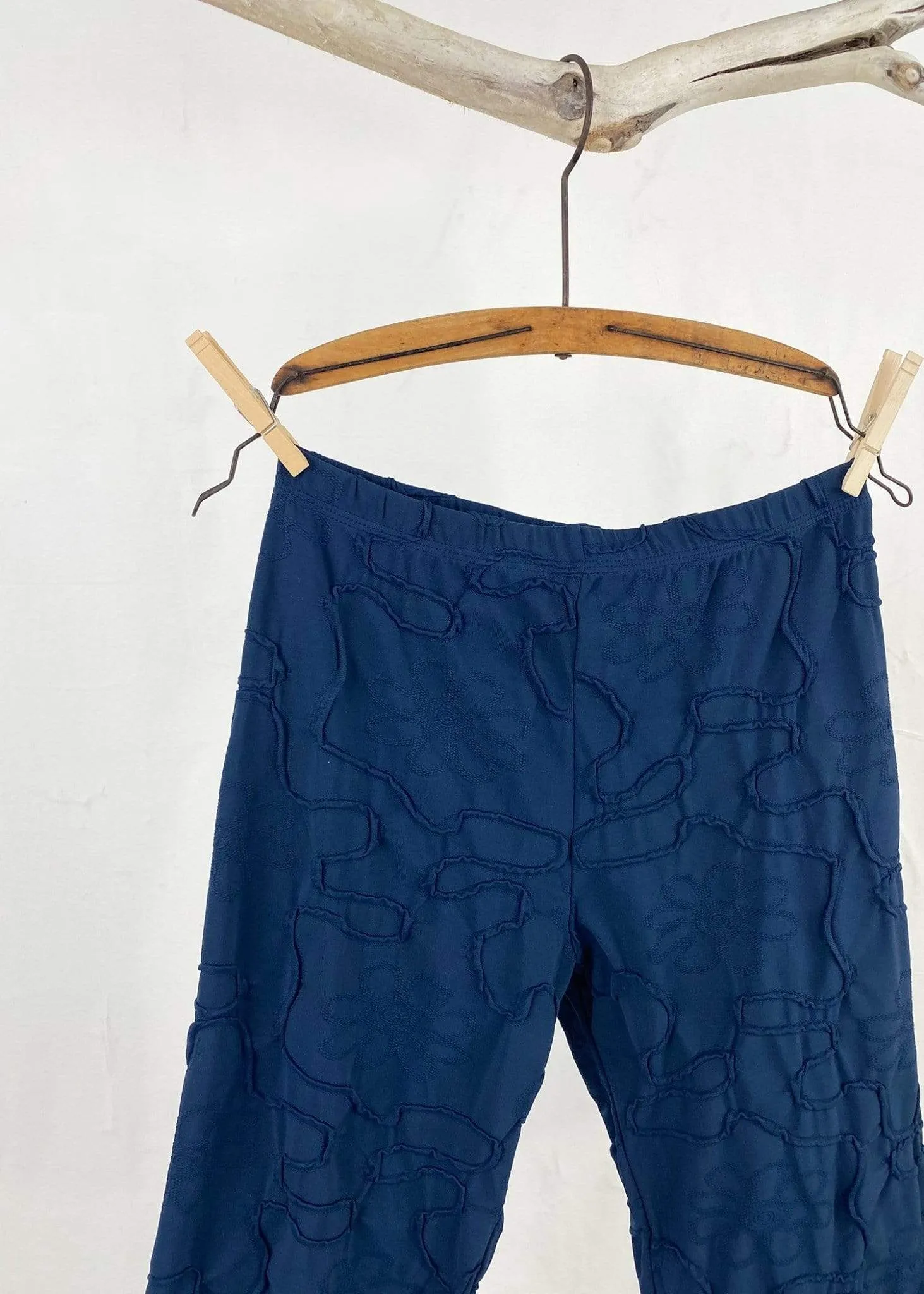 Navy Conduit Clam Digger Pant