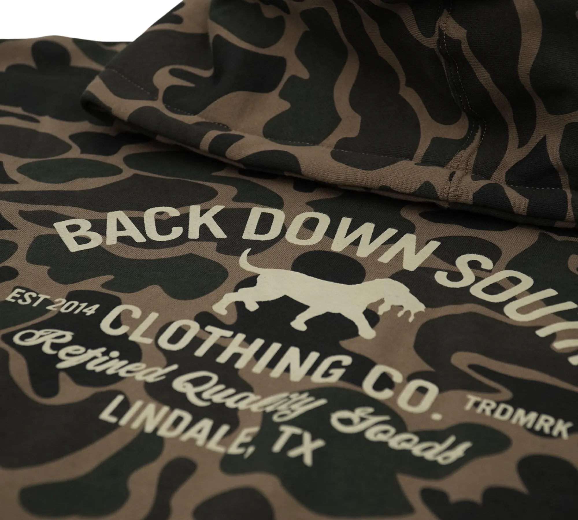 Old School Camo Hoodie