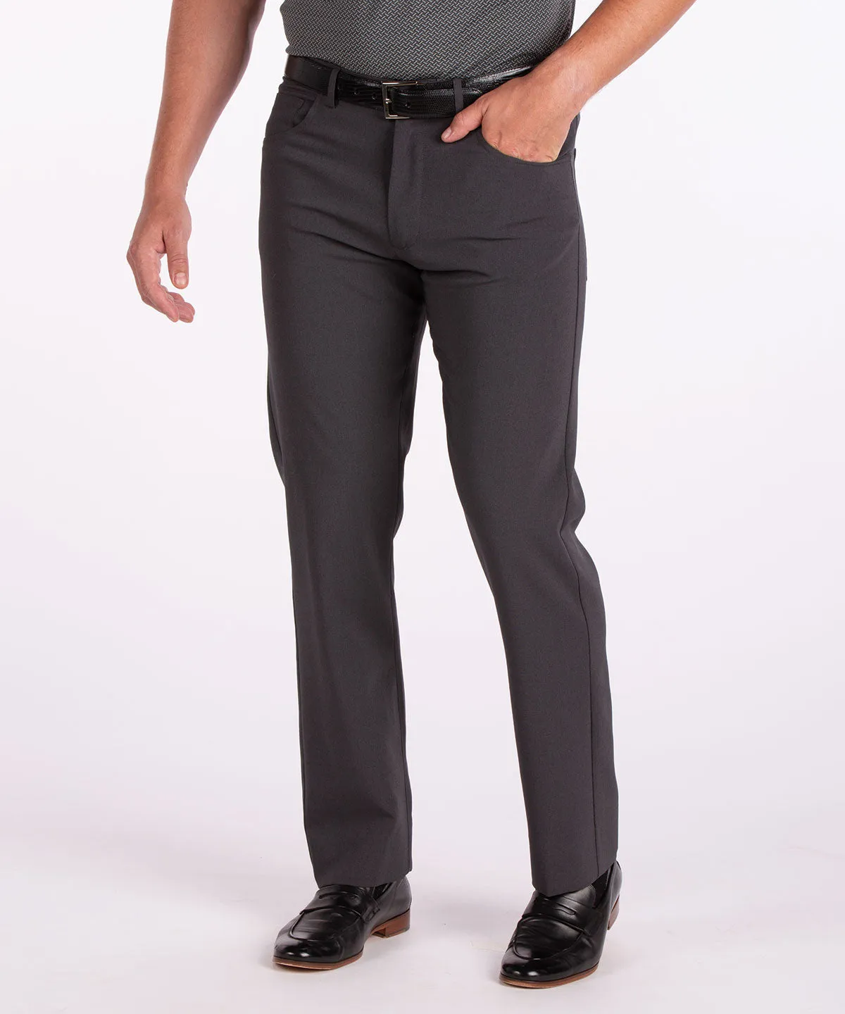 Performance Stretch 5-Pocket Heather Pant