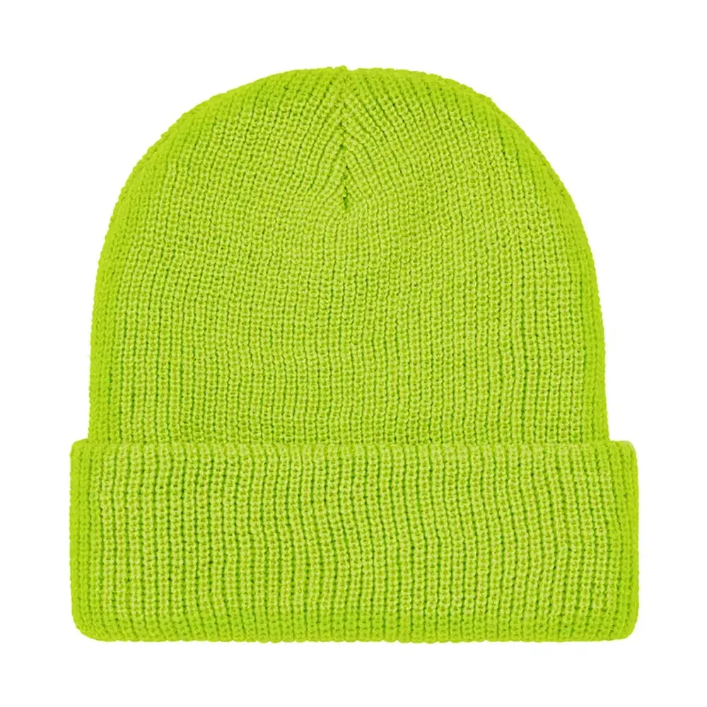 Polaris  Knit Beanie Slingshot Logo Cuffed Durable Warm Winter Comfortable Hat - One Size