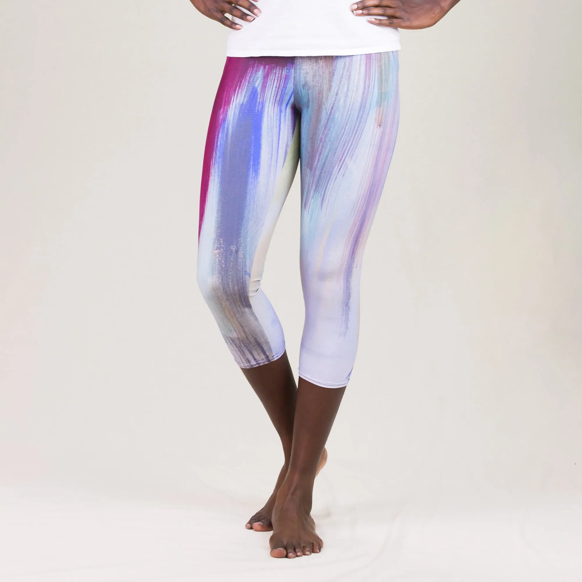 "City Restored" - Capri Leggings