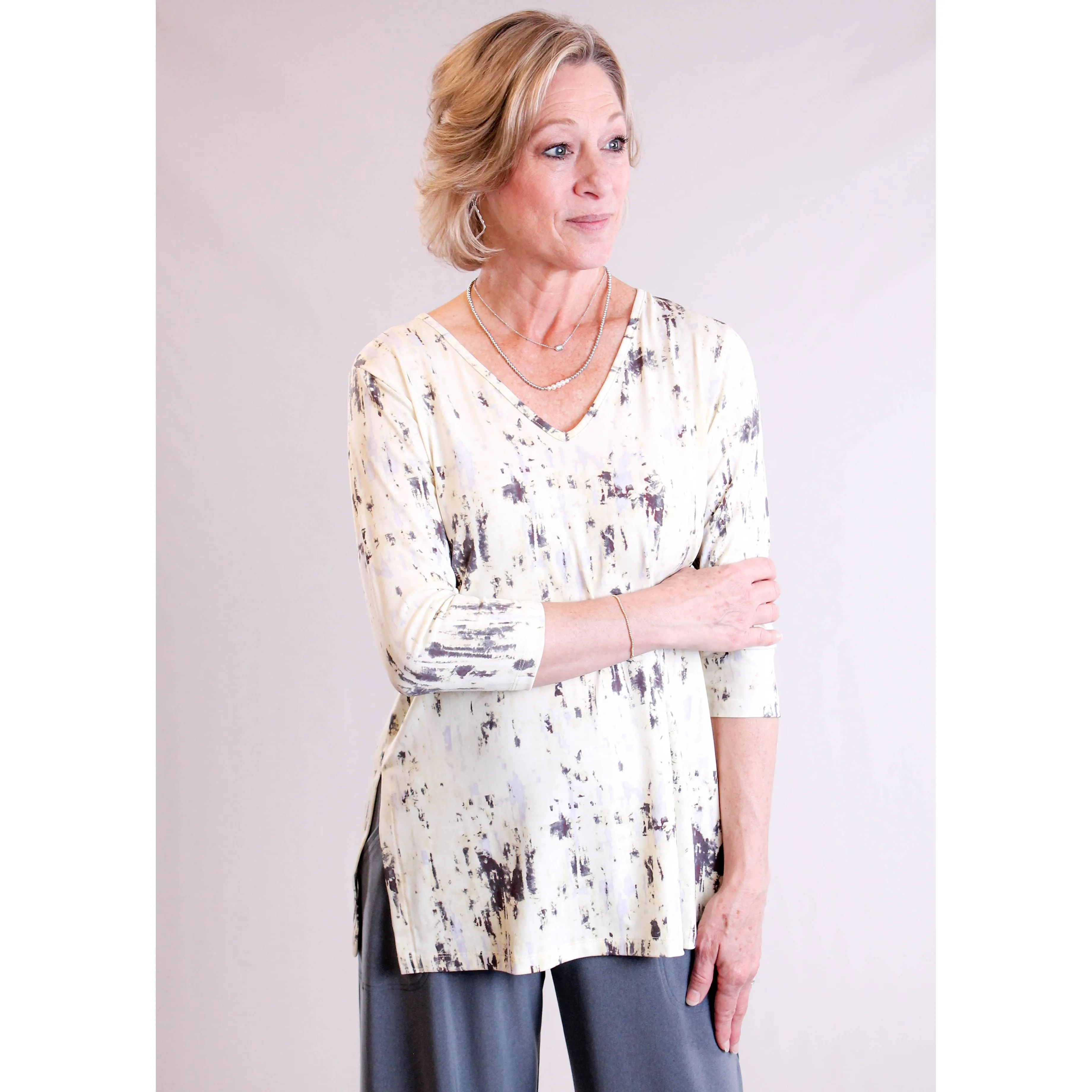 Sympli Nu Ideal V Neck Tunic