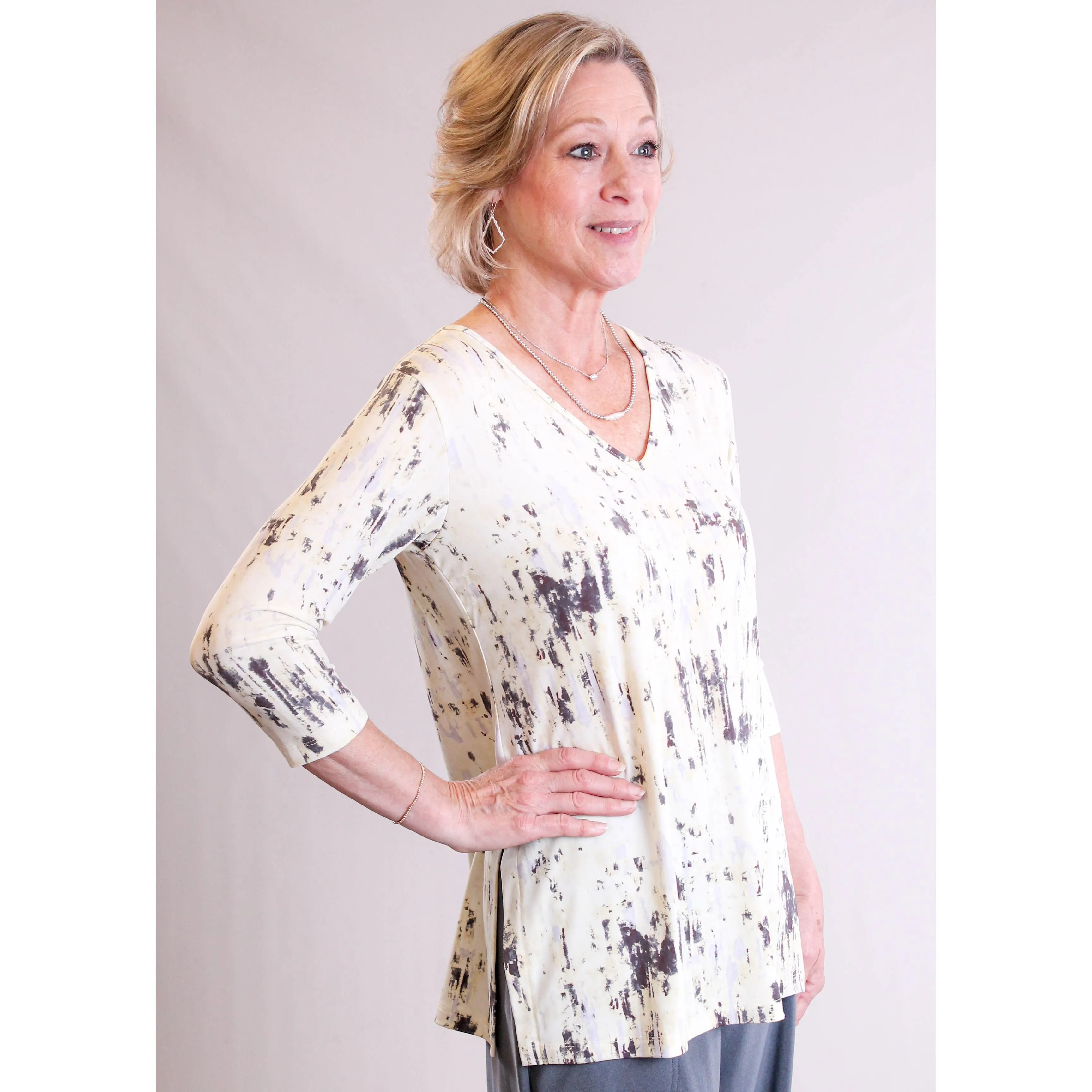 Sympli Nu Ideal V Neck Tunic