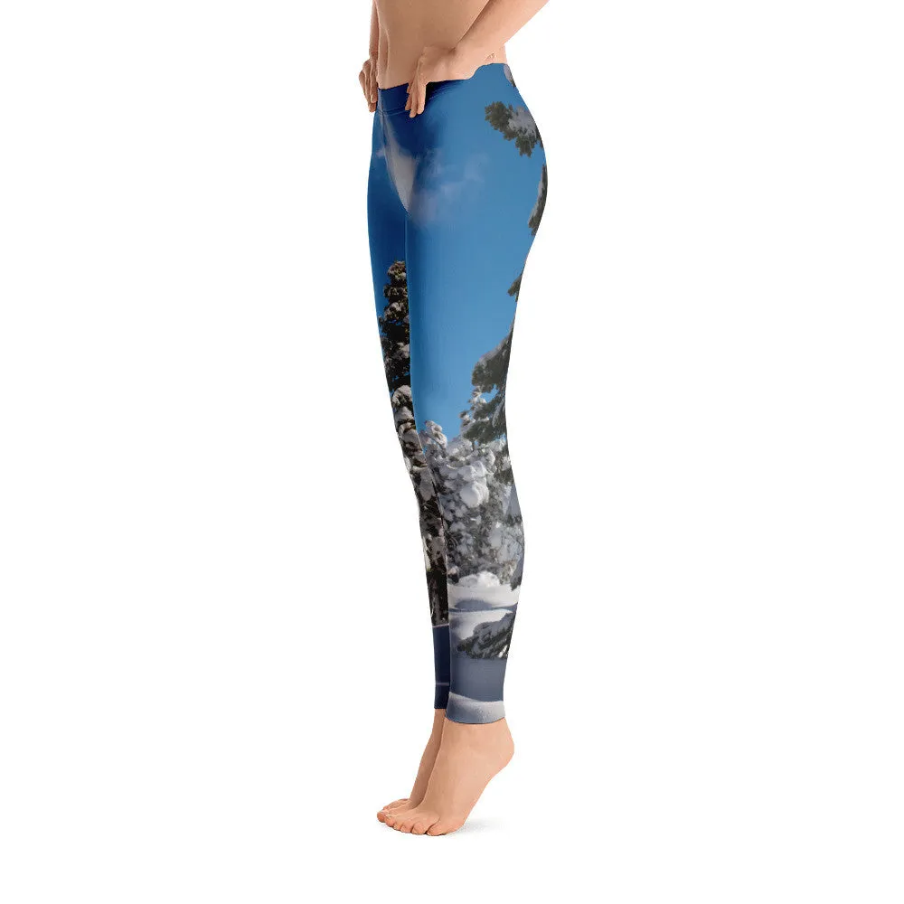 Tahoe Winter Trees Limited Edition Leggings