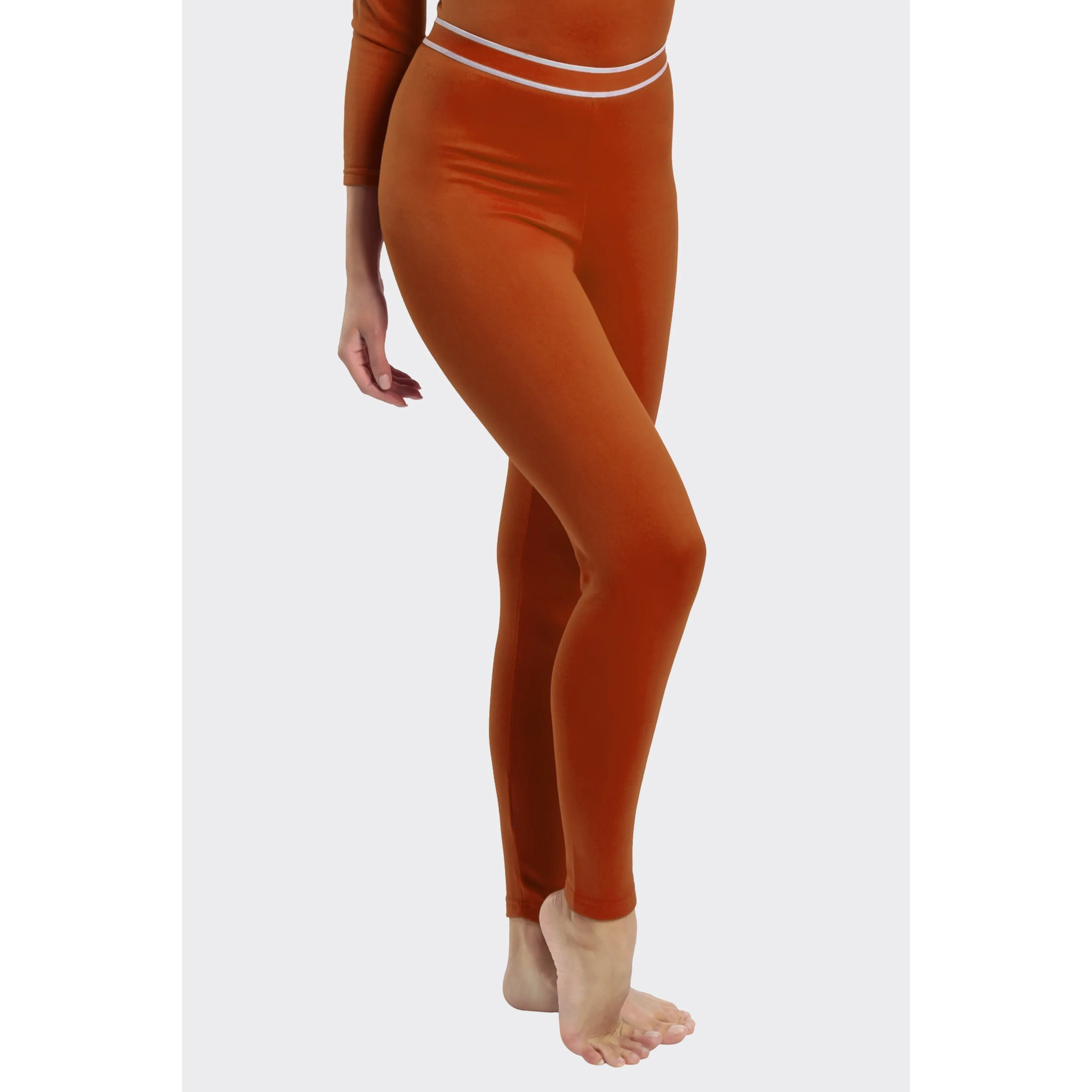 Women's Solid Thermal Bottoms