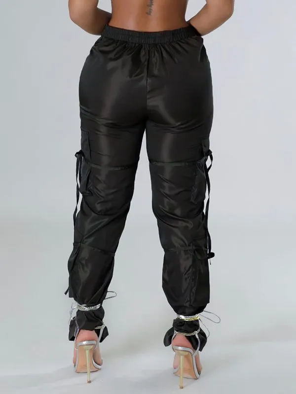 Zip-Front Cargo Pants